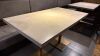 33 x Assorted Sized Pedrali Restaurant Tables to Include: 20 x Square, 10 x Rectangular, Size H78 x W130 x D75cm & 3 x Round - 13