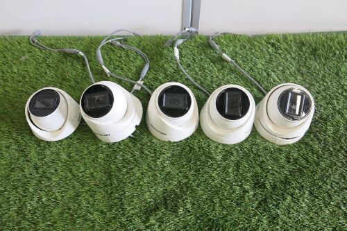 5 x Hik Vision Fixed Turet Colour Cameras, Model DS-2CE78HOT.