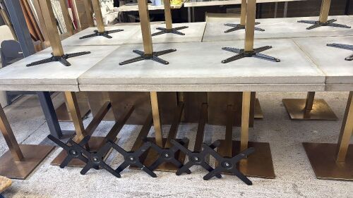 33 x Assorted Sized Pedrali Restaurant Tables to Include: 20 x Square, 10 x Rectangular, Size H78 x W130 x D75cm & 3 x Round