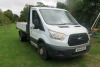 SY64 UYT: Ford Transit 350 Dropside with Penny Hydraulics 500KG Swing Lift. Twin Wheel, Diesel, Manual, 2198cc, Mileage 123,227. Towbar with Pinnage & Ball, MOT Expires 19.03.2027. No V5 & 1 x Key. - 2