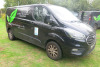 HW70 XKV: Ford Transit Custom 300 Limited Eblue Panel Van in Black. Diesel, Manual, 1995cc, Mileage 138,630. MOT Expires 30.12.2026. V5 & 2 Keys. 1 Former Keeper. NOTE: crack to Windscreen. - 2