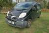 OU13 RJV: Vauxhall Vivaro 2900 CDTI LWB Panel Van in Black. Diesel, Manual, 1995cc, Mileage 145,805. MOT Expires 18.11.2026. V5 & 1 Key. 1 Former Keeper.