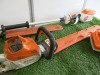 2 x Stihl Hedge Trimmers to Include: 1 x Stihl HAS 100.1 Electric Hedge Trimmer & 1 x Stihl HLA 66 Electric Hedge Trimmer, Comes with Stihl AL300 Battery Charger. - 2