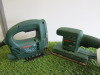 2 x Bosch Tools to Include: Bosch PSS23 Corded Electric Orbital Sander & Bosch PST650 Corded Electric Jigsaw.