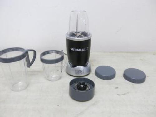 Nutribullet, Model NB-101B with Attachments (As Pictured)