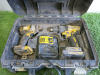 DeWalt Carry Case to Include: 1 x DeWalt DCD776 & 1 x DeWalt DCD778, with 1 x Battery & 1 x Charger.
