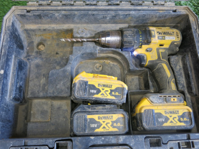 DeWalt Carry Case to Include: DeWalt DCD778 Brushless & 1 x Battery.