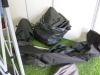 2 x Black Covered Gazebo Shop Pop-Up Gazebos, Unchecked. - 4