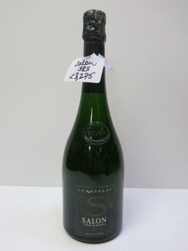 Salon Blanc de Blancs Brut Champagne, 1983, 750ml.