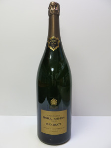 Bollinger Double Magnum Extra Brut Champagne, 2007, 3L.