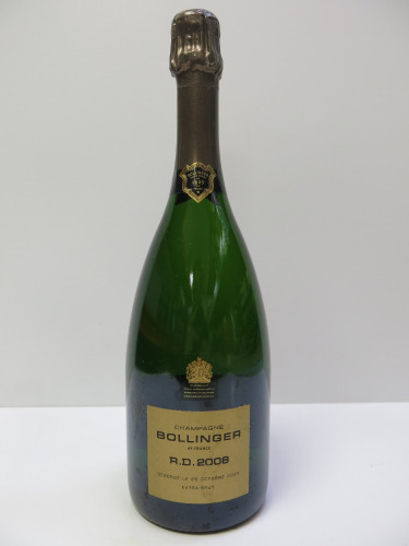 Bollinger Extra Brut Champagne, 2008, 750ml.
