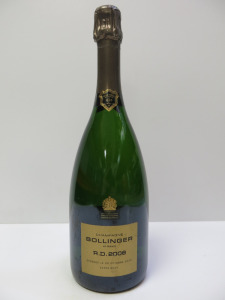 Bollinger Extra Brut Champagne, 2008, 750ml.