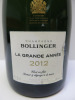 Bollinger La Grande Annee Champagne, 2012, 750ml. - 2