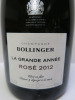 Bollinger La Grande Annee Rose Champagne, 750ml. - 2