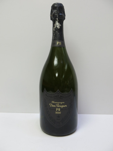 Dom Perignon P2 Brut Champagne, 2000, 750ml.