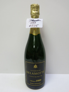 Delamotte Blanc de Blancs Champagne, 1999, 750ml.