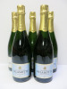 5 x Bottles of Delamotte Blanc de Blancs Champagne, 750ml.