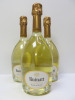 3 x Bottles of Ruinart Blanc de Blancs Champagne, 750ml.