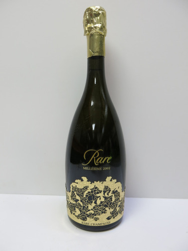 Rare Millesime Champagne, 2002, 750ml.