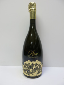 Rare Millesime Champagne, 2002, 750ml.