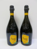 2 x Bottles of La Grande Dame Vueve Clicquot Champagne, 2015, 750ml.