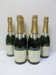 6 x Bottles of Guy de Chassey Grand Cru Brut Champagne, 750ml.