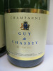 6 x Bottles of Guy de Chassey Grand Cru Brut Champagne, 750ml. - 2