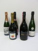 6 x Assorted Bottles of Champagne, 750ml, as Viewed.