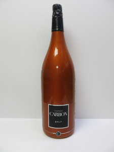 Carbon Double Magnum Orange Brut Champagne, 3L.
