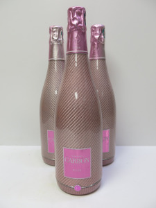 4 x Bottles of Carbon Rose Champagne, 750ml.