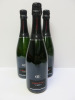3 x Bottles of Carbon Origine Brut Champagne, 750ml.