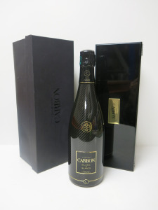 2 x Bottles of Carbon, Carbon Fibre Champagne, 750ml, in Original Display Case.