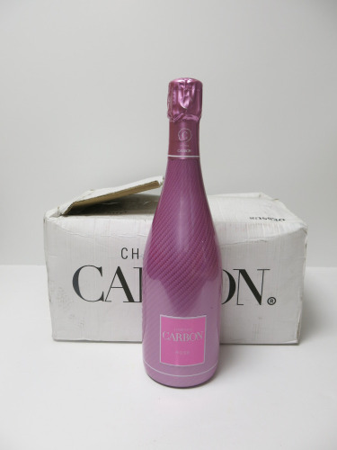 Case of 6 x Carbon Rose Champagne, 750ml.