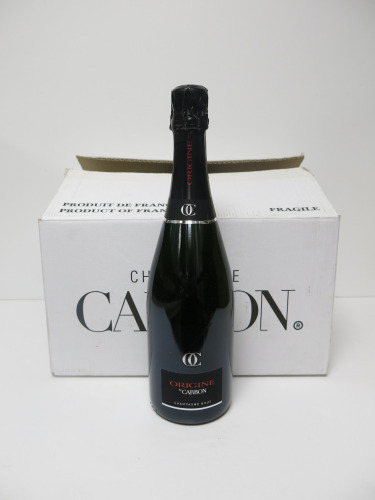 Case of 6 x Carbon Origine Champagne, 750ml.