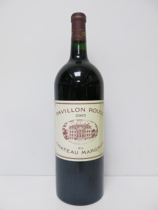 Pavillion Rouge Chateau du Margaux Magnum Red Wine, 2005, 1.5L.