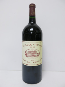 Pavillion Rouge Chateau du Margaux Magnum Red Wine, 2005, 1.5L.