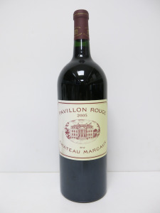 Pavillion Rouge Chateau du Margaux Magnum Red Wine, 2005, 1.5L.