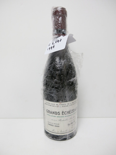 Grands Echezeaux Civile Du Domaine De La Romanee-Conti Annee Red Wine, Bottle No 08846, 1999, 750ml.