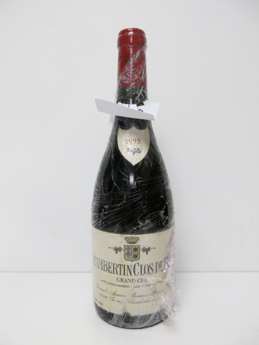 Chambertin Clos De Beze Grand Cru Red Wine, 1995, 750ml.