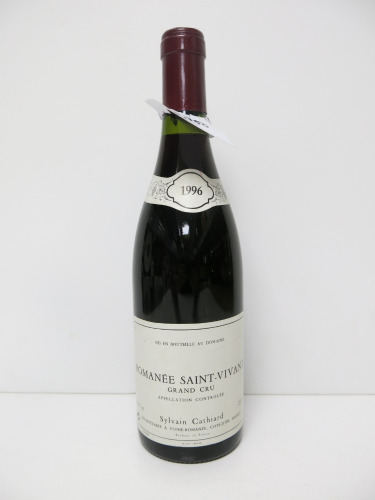 Romanee Saint-Vivant Grand Cru Red Wine, 1996, 750ml.