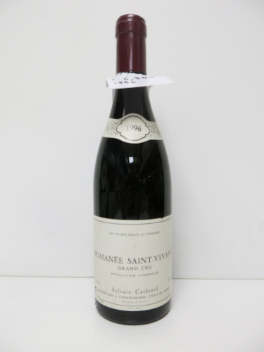 Romanee Saint-Vivant Grand Cru Red Wine, 1996, 750ml.