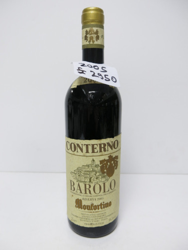 Conterno Barolo Monfortino Red Wine, 2005, 750ml.