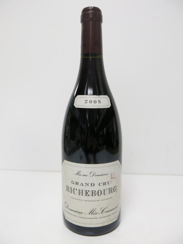 Richebourg Domaine Meo-Camuzet Grand Cru Red Wine, 2008, 750ml.