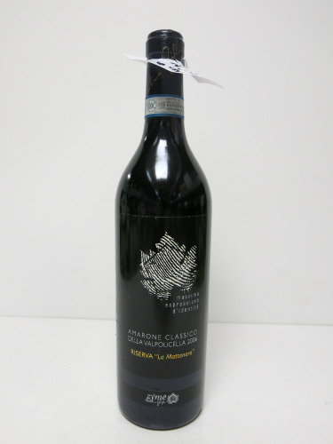 Amarone Classico Della Valpolicella La Mattonara Red Wine, 2006, 750ml.