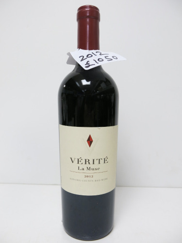 Verite La Muse Sonoma County Red Wine, 2012, 750ml.