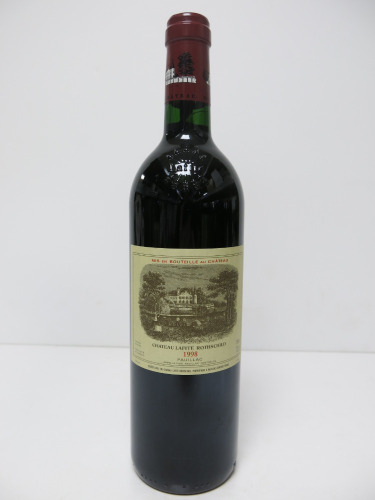 Chateau Lafite Rothschild Pauillac Red Wine, 1998, 750ml.