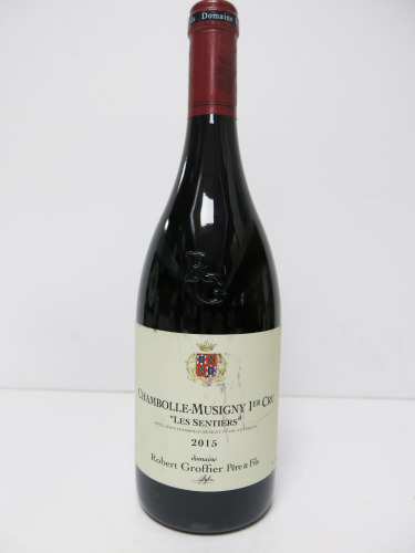 Robert Groffier Pere & Fils Chambolle Musigny 1er Cru Red Wine, 2015, 750ml.