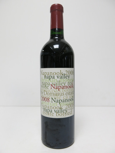 Napanook Christian Moueix Napa Valle Red Wine, 2008, 750ml.