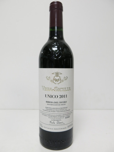Vega Sicilia Ribera del Duero Unico Red Wine, 2011, 750ml.
