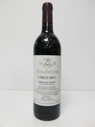 Vega Sicilia Ribera del Duero Unico Red Wine, 2011, 750ml.